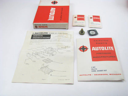 Autolite CT-154 VINTAGE Carburetor Rebuild Kit - Holley Model 4150 4-BBL