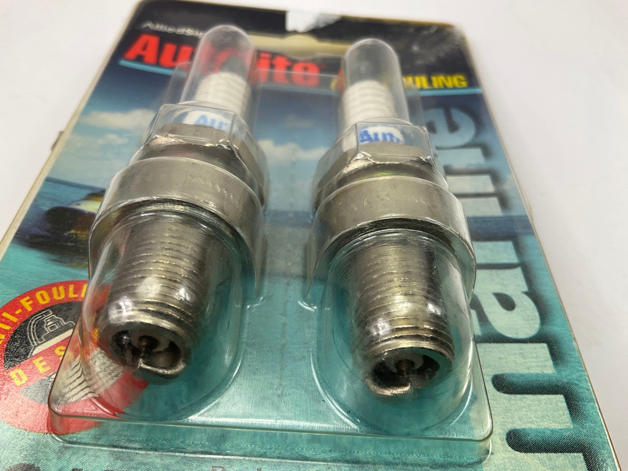 (4) Autolite WC4054 ANTI-FOULING Spark Plugs - Replaces NGK BR7ES