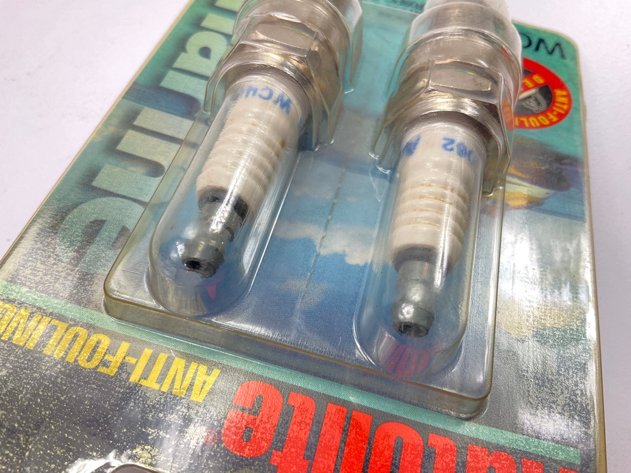 (2) Autolite WC4062 Marine Spark Plugs - Replaces NGK BR9ES, 5722