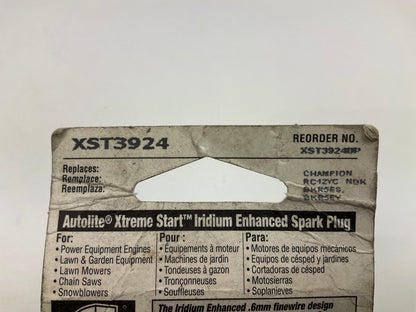 Autolite XST3924 Small Engine Ignition Spark Plug