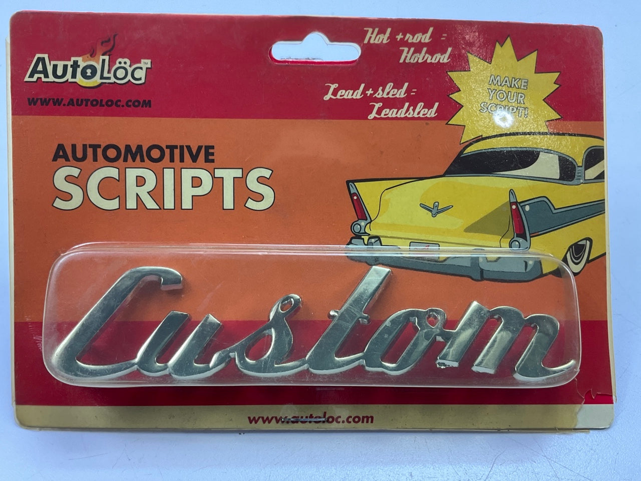 Autoloc 13946 Smartscript Custom Emblem Script – Spark Surplus Auto Parts