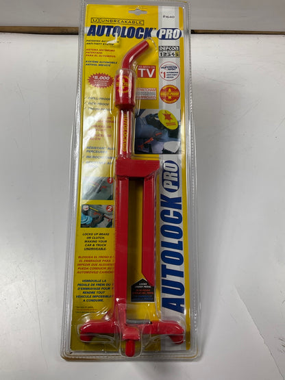 AutoLock - Pro 1640 Unbreakable Brake Pedal Lock