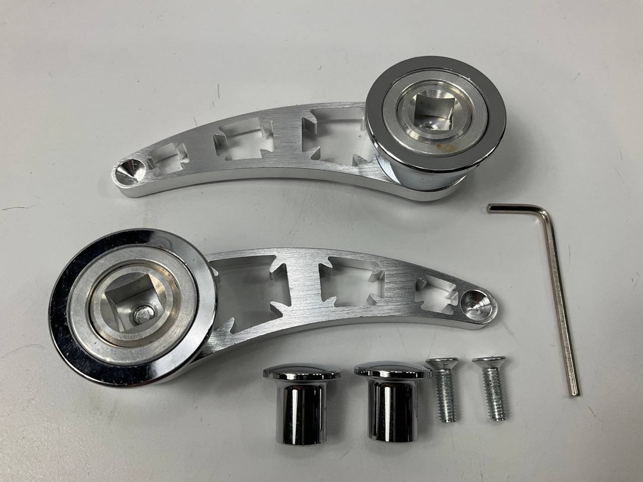 Autoloc AUTDNWC002 Billet ''Iron Cross'' Door & Window Cranks (Pair)