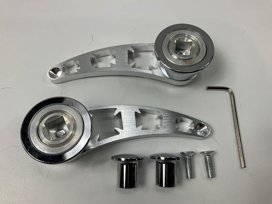 Autoloc AUTDNWC002 Billet ''Iron Cross'' Door & Window Cranks (Pair)