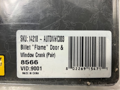 Autoloc AUTDNWC003 Universal Flame Billet Window Crank Handle Set