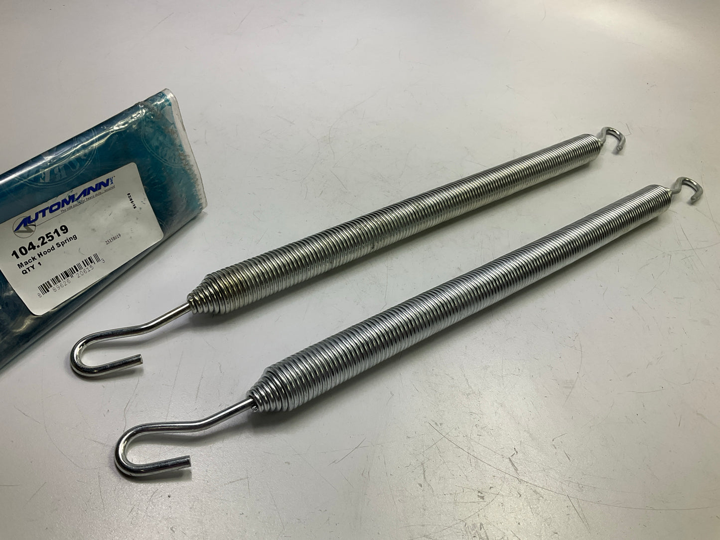 (2) Automann 104.2519 Hood Spring For Mack Pinnacle CH, CL, RD Truck 20.25'' Long