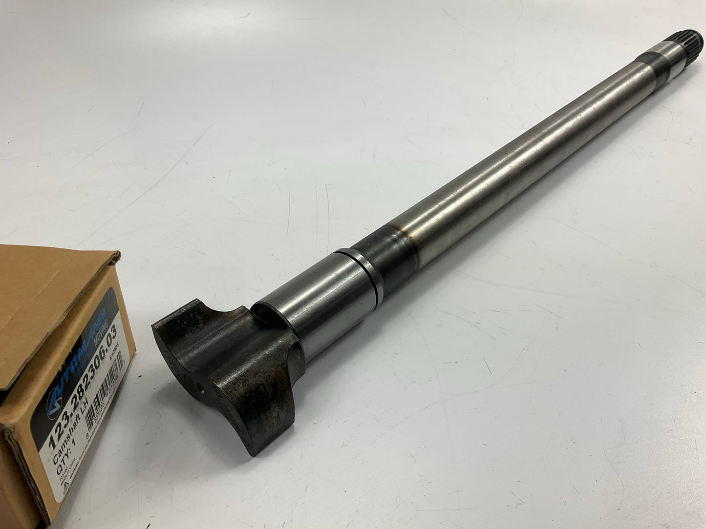 AUTOMANN 123.282306.03 Air Brake Camshaft, 1-1/2-28 X 23.188'', Left Side