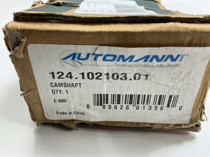 Automann 124-102103-01 Left Camshaft, 1-1/2'' Diameter, 10 Spline, 21-3/32 Long