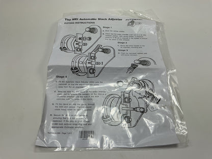 Automann 135.2830 Auto Brake Slack Adjuster Haldex Type 1-1/2''-28 X 5.0'', 6'' Arm