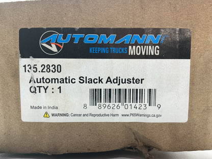 Automann 135.2830 Auto Brake Slack Adjuster Haldex Type 1-1/2''-28 X 5.0'', 6'' Arm