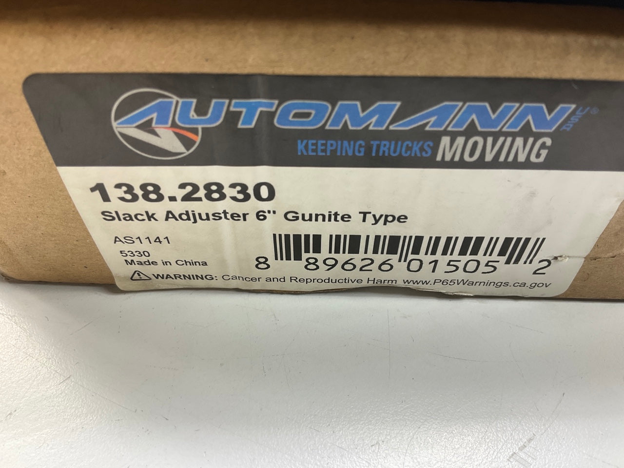 Automann 138.2830 Automatic Slack Adjuster - Gunite Type 1, 6'' Span X 1-1/2''-28