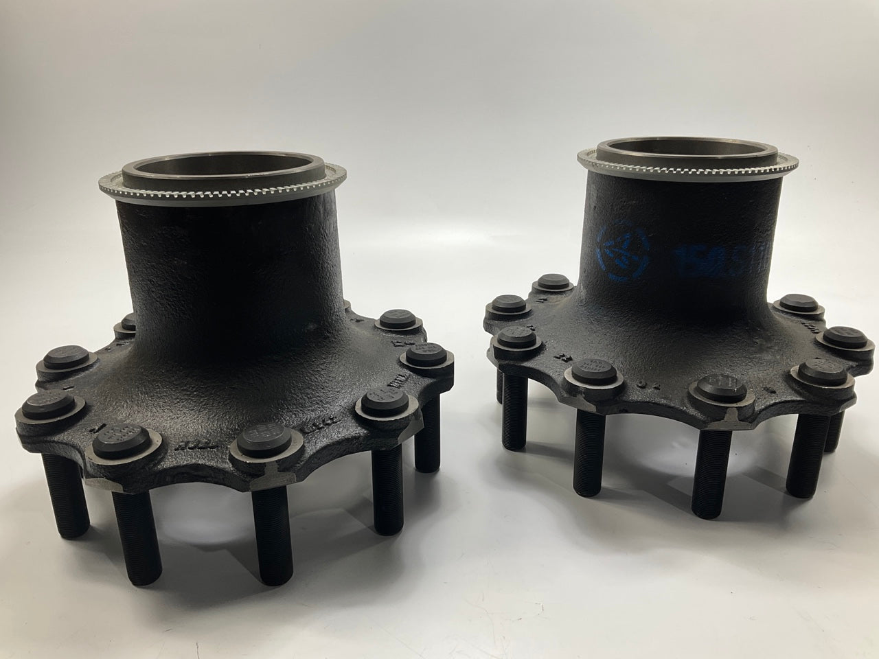 (2) Automann 150.S1101.S1 Front Steer Hub Assembly Outboard For Aluminum Wheel