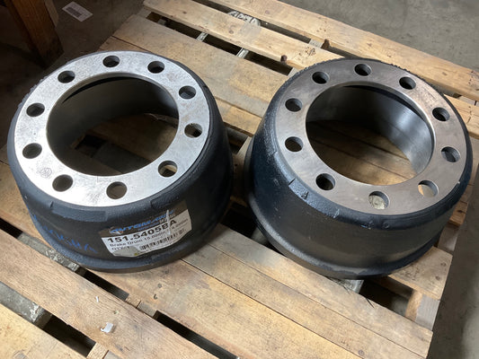 (2) Automann 151. 5405BA Outboard Brake Drum, 15'' X 4'' - 10 Hole, 9'' Pilot
