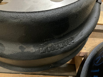 (2) Automann 151-6501BA Brake Drum, 16-1/2'' X 5'' - 10 Hole, 8.78'' Pilot