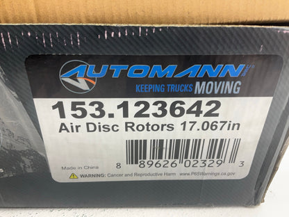 Automann 153.123642 17.1'' Air Disc Rotor For Meritor Air Disc Brake EX225