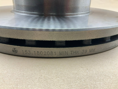 (2) Automann 153.1802081 Air Disc Brake Rotor - Bendix ADB22X / ADB225, 16.875''