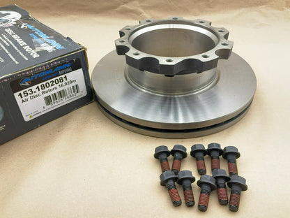 Automann 153.1802081 Air Disc Brake Rotor For Bendix ADB22X / ADB225, 16.875''