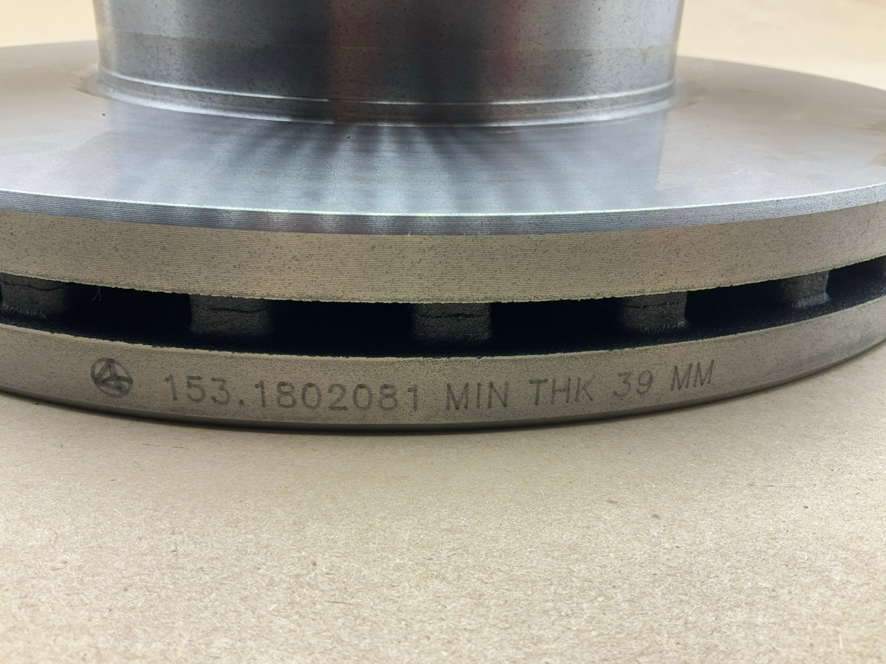 Automann 153.1802081 Air Disc Brake Rotor For Bendix ADB22X / ADB225, 16.875''
