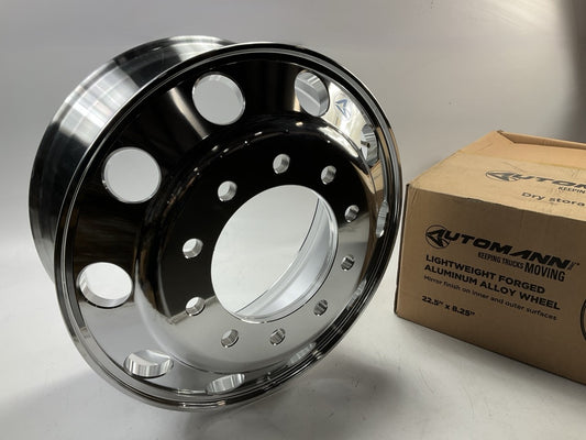 Automann 157.A225X825HP Aluminum Wheel - 22.50'' X 8.250'' - 10 Hole 6.66'' Offset