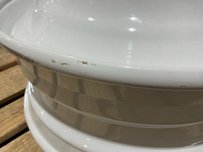 SCUFFED - Automann 157.L225X825SP White Steel Wheel, Stud Pilot, 22.5'' X 8.25''