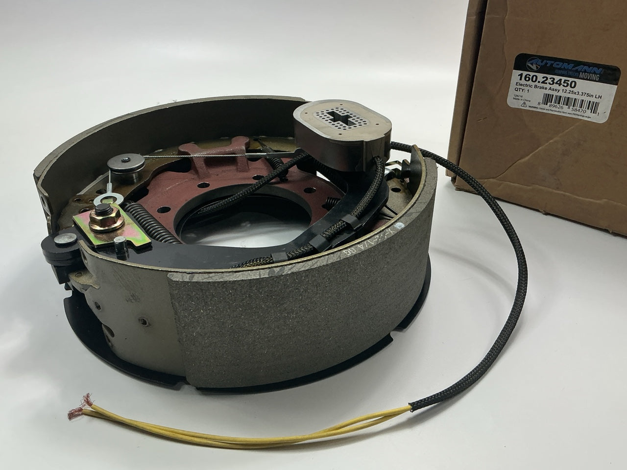 Automann 160.23450 Left Electric Brake Assembly 9K-10K LH 12-1/4 X 3-3/8
