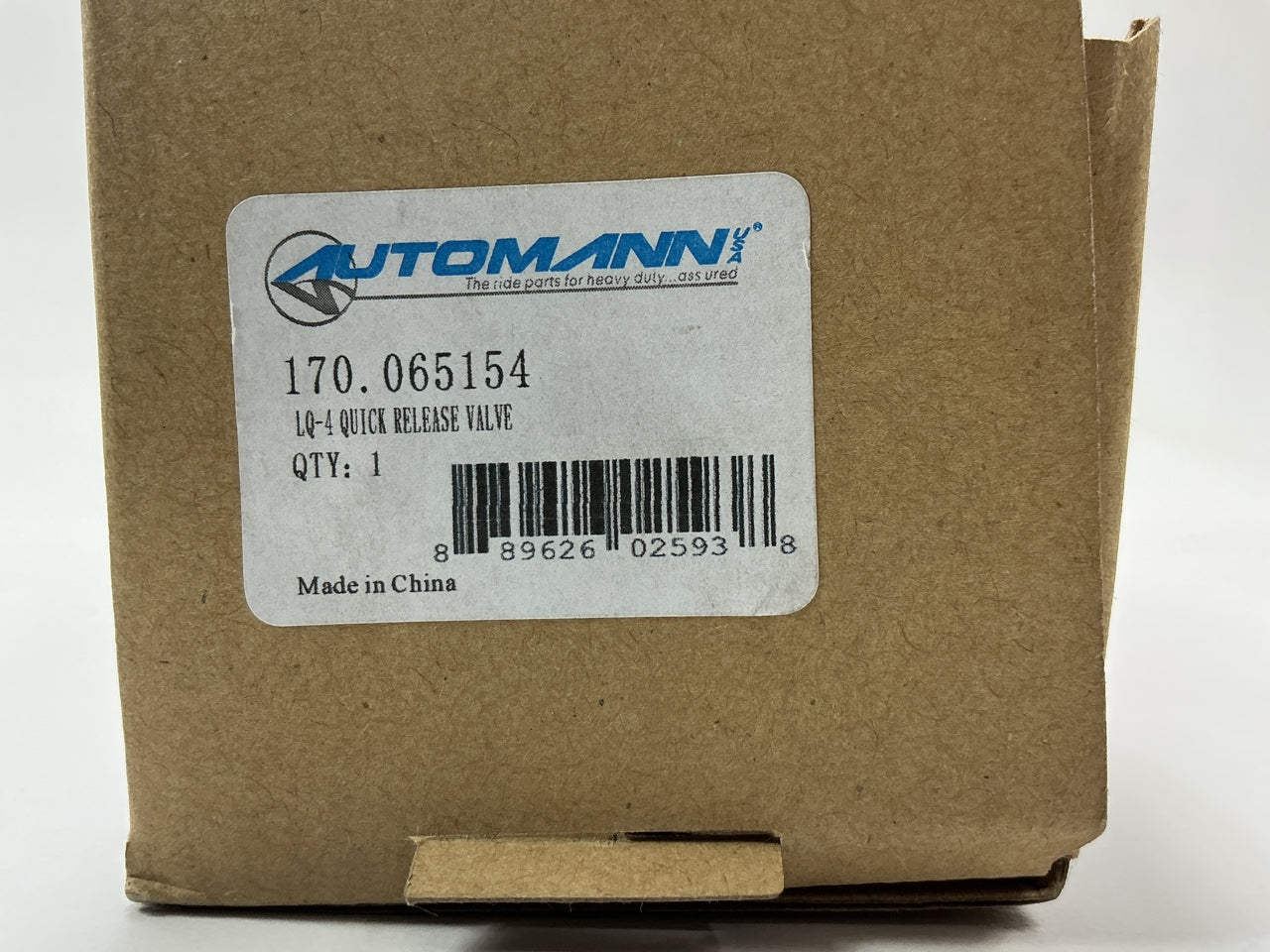Automann 170.065154 LQ-5 Bobtail Limiting Valve Replaces 65154, 107196, 107684