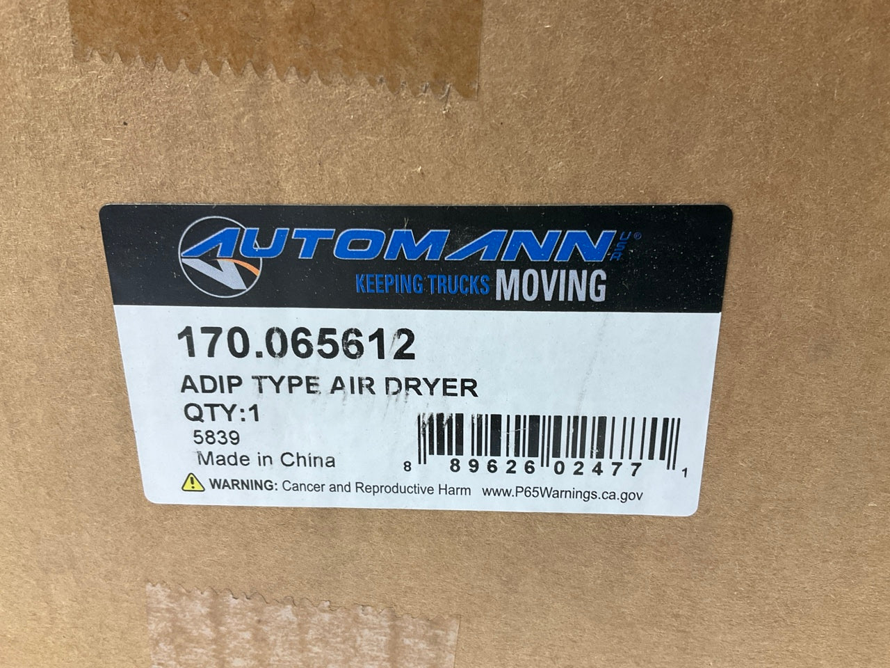 Automann 170.065612 ADIP Air Brake Dryer Replaces 065612, 65612  AD-IP