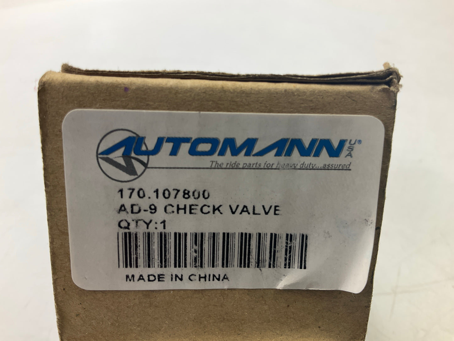 Automann 170.107800 AD-9 Type Check Valve, 1/2'' NPT