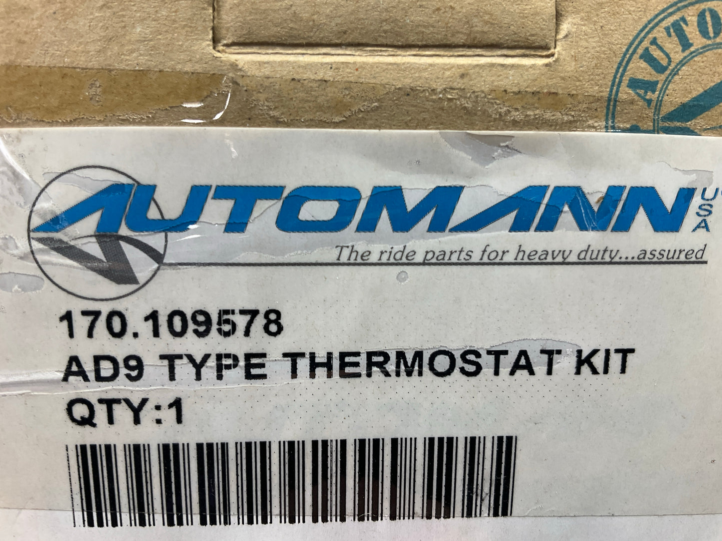 Automann 170.109578 Air Dryer Heater & Thermostat Kit 12V 78W For AD9 Dryer