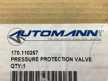 Automann 170.110257 Pressure Protection Valve, 3/8'', 75 PSI Open, 70 PSI Closed