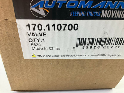 Automann 170.110700 Service Reservoir Valve Replaces Sealco 110700, Keene K700