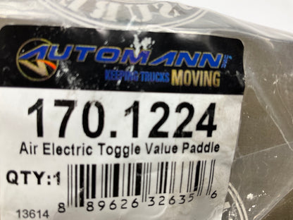 Automann 170.1224 Air/Electric Three-Way Paddle Style Toggle Valve, 5 Amp 12V