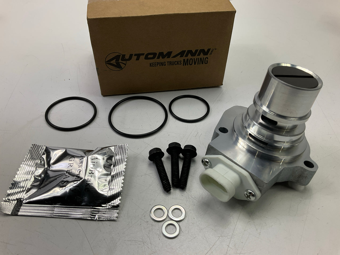 Automann 170.5004341 Purge Valve For AD9 Type Air Dryer Soft Seat, 12V-75W