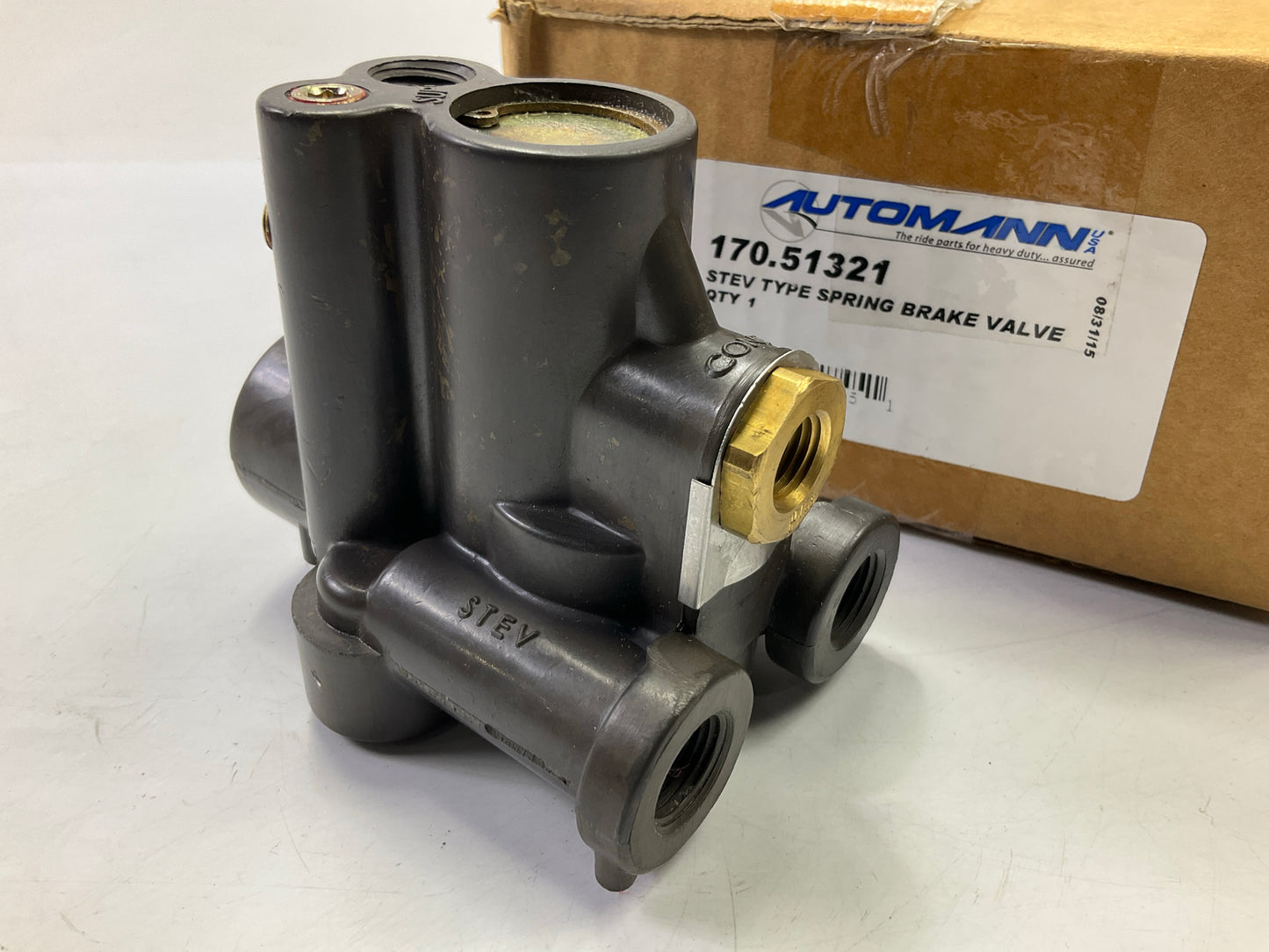 Automann 170.51321 TEV Type Spring Brake Valve Replaces Bendix # 51301