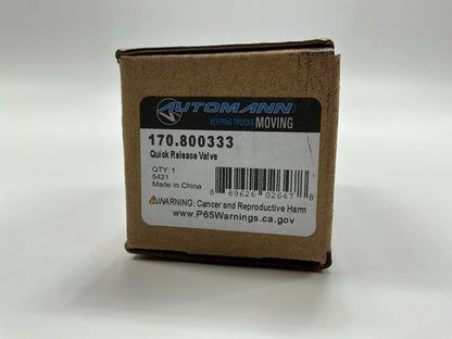 Automann 170.800333 QR-L Inline Quick Release Valve 800333