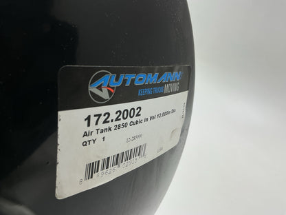 Automann 172.2002 Air Tank, 12 Gallon, 3/4'' Main, 1/4'' Drain, 2'' End Ports