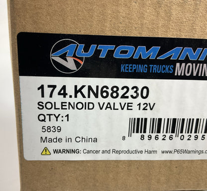 Automann 174.KN68230 Axle Shift Solenoid Replaces Eaton 46805, KN68230