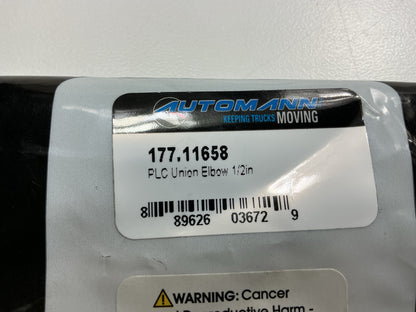Automann 177.11658 PTC Union Elbow 1/2 Tubing