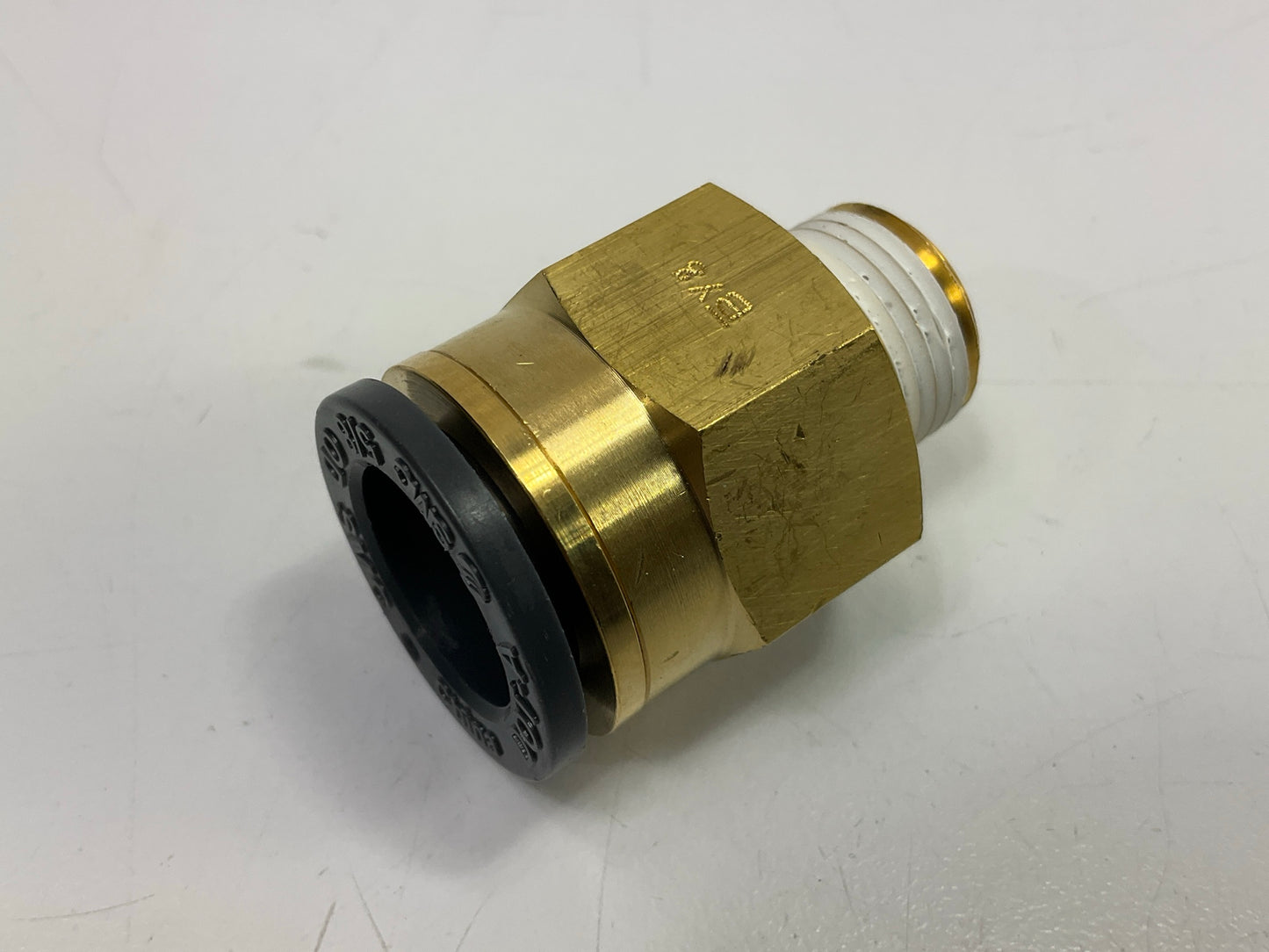Automann 177.116810C PLC Fitting Male Air Brake Connector 5/8'' X 3/8'' NPT