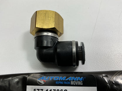 Automann 177.11706C PLC Female Elbow 90 Degree, 3/8'' NPT X 3/8'' Tube