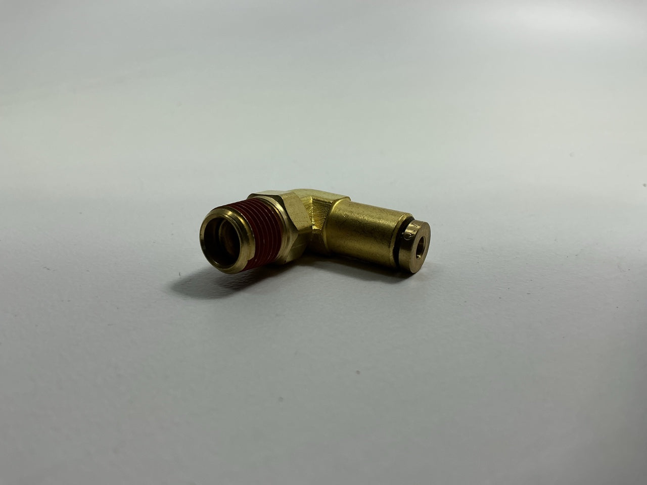 Automann 177.13B692A Brass PLC Brake Line Connector Elbow 1/8'' Tube X 1/8'' NPT
