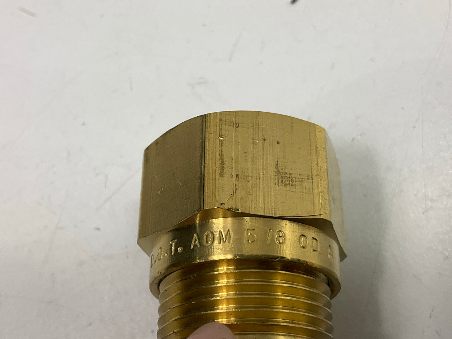 Automann 177.146210 5/8'' Brass Union For Nylon Air Brakes