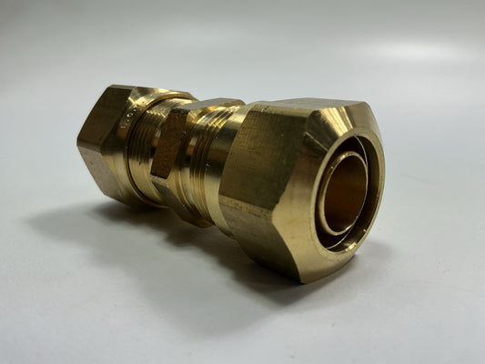 Automann 177.146212 Air Brake Line DOT Compression Union 3/4''- Brass