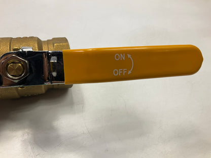 Automann 177.4124 Brass Ball Valve, 1-1/2'' NPT Female