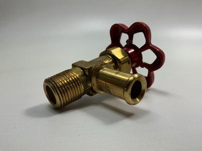 Automann 177.4228C Universal Shutoff Valve, 1/2'' Hose X 3/8'' NPT