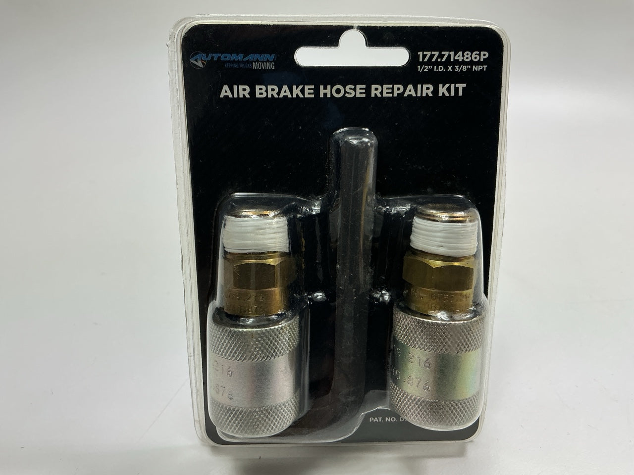 Automann 177.71486P 1/2'' ID Air Brake Hose End Repair Kit 3/8 NPT