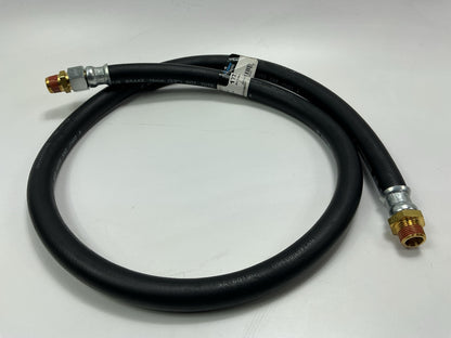 Automann 177.7248 48'' Air Brake Hose 3/8 NPT, One End Fixed, Other End Swivel