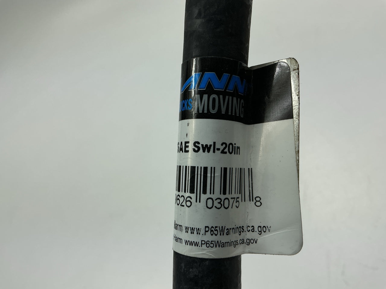 Automann 177.7420 Air Brake Hose Assembly, 3/8'' Swivel X 3/8'' Swivel X 20'' Long