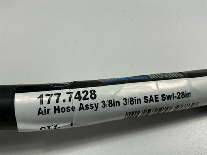 Automann 177.7428 Air Brake Hose, 3/8'' Swivel X 3/8'' Swivel X 28'' Long