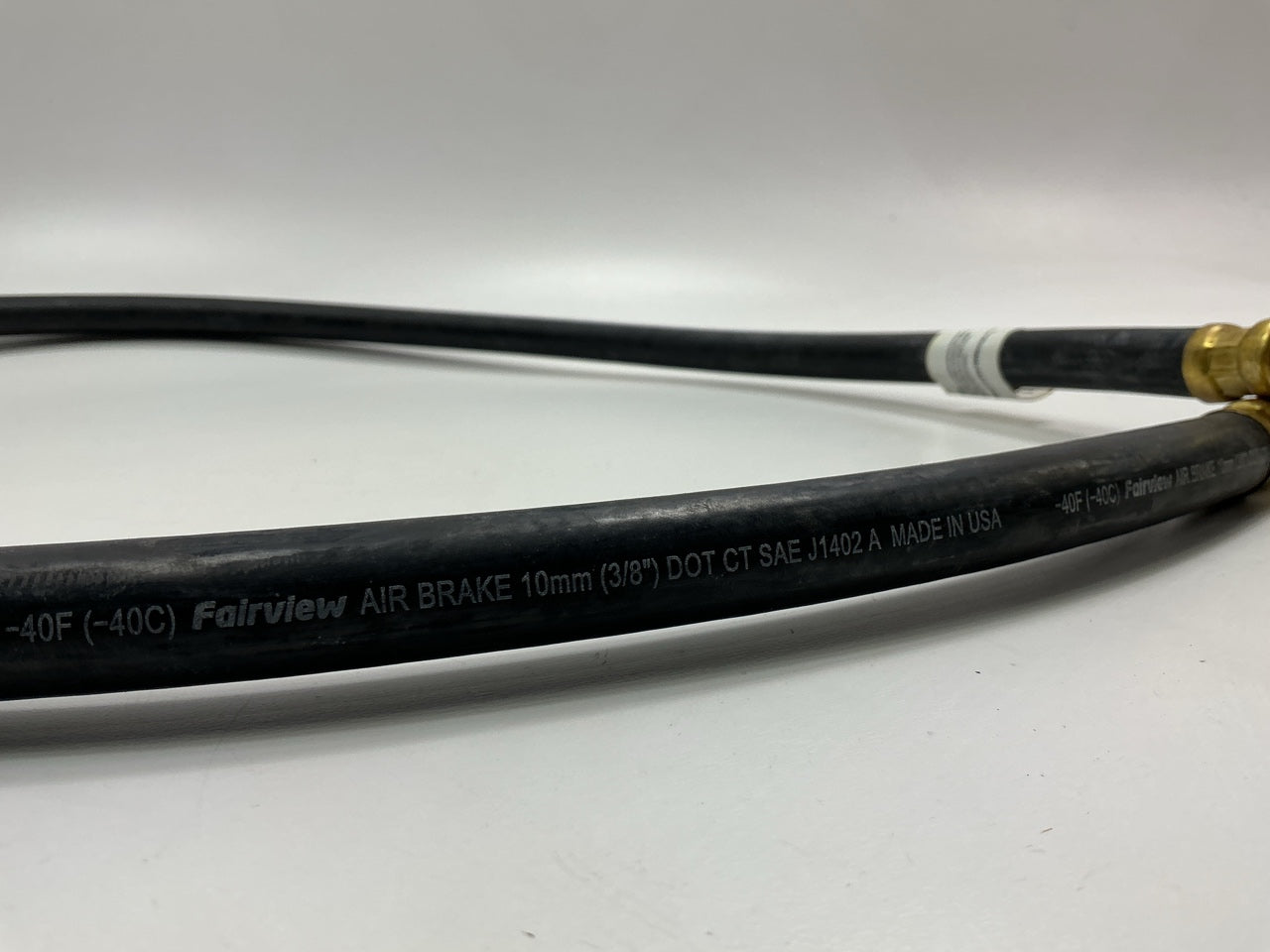 Automann 177.7460 Air Brake Hose, 3/8'' Swivel X 3/8'' Swivel X 60'' Long